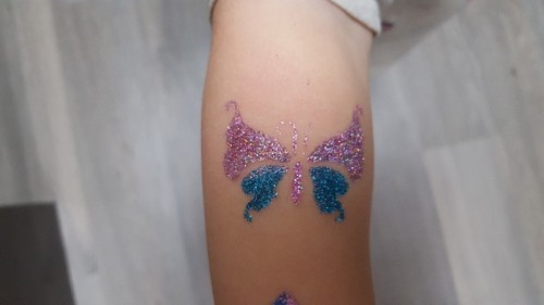 Glittertattoos - maatwerk